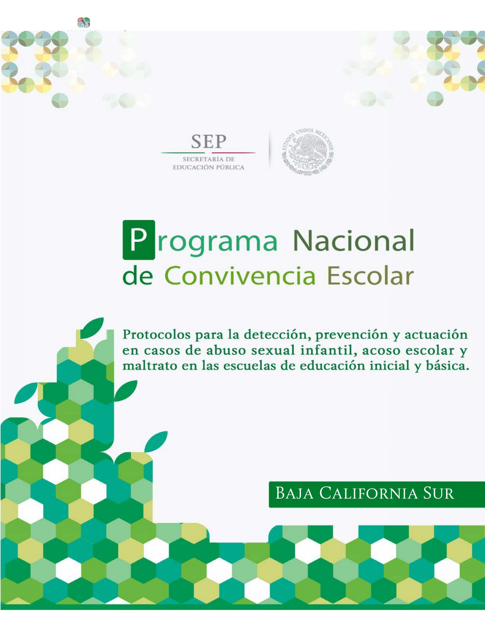Programa Nacional De Convivencia Escolar Protocolo Baja California